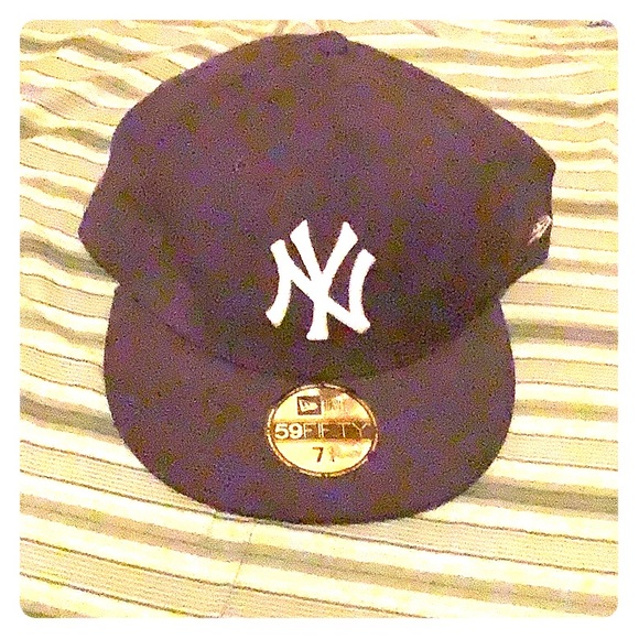 purple ny hat